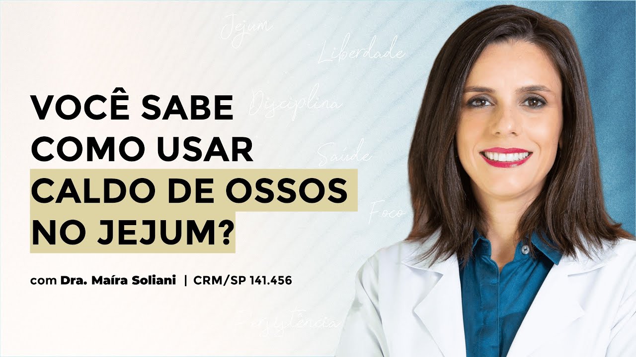 Você sabe como usar o caldo de ossos no jejum?