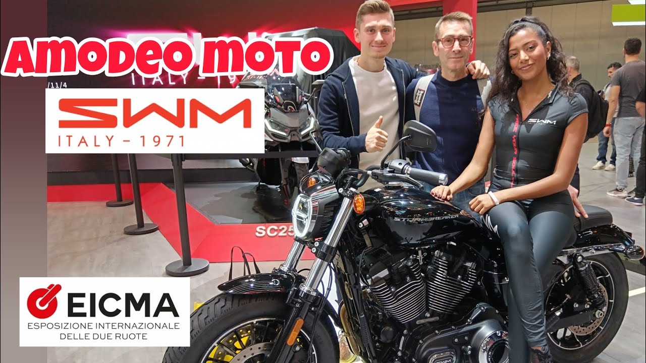 SWM  @EICMA CON AMODEO MOTO SARONNO