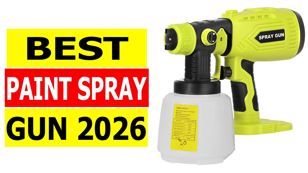 Top 5 Best Paint Spray Gun 2026
