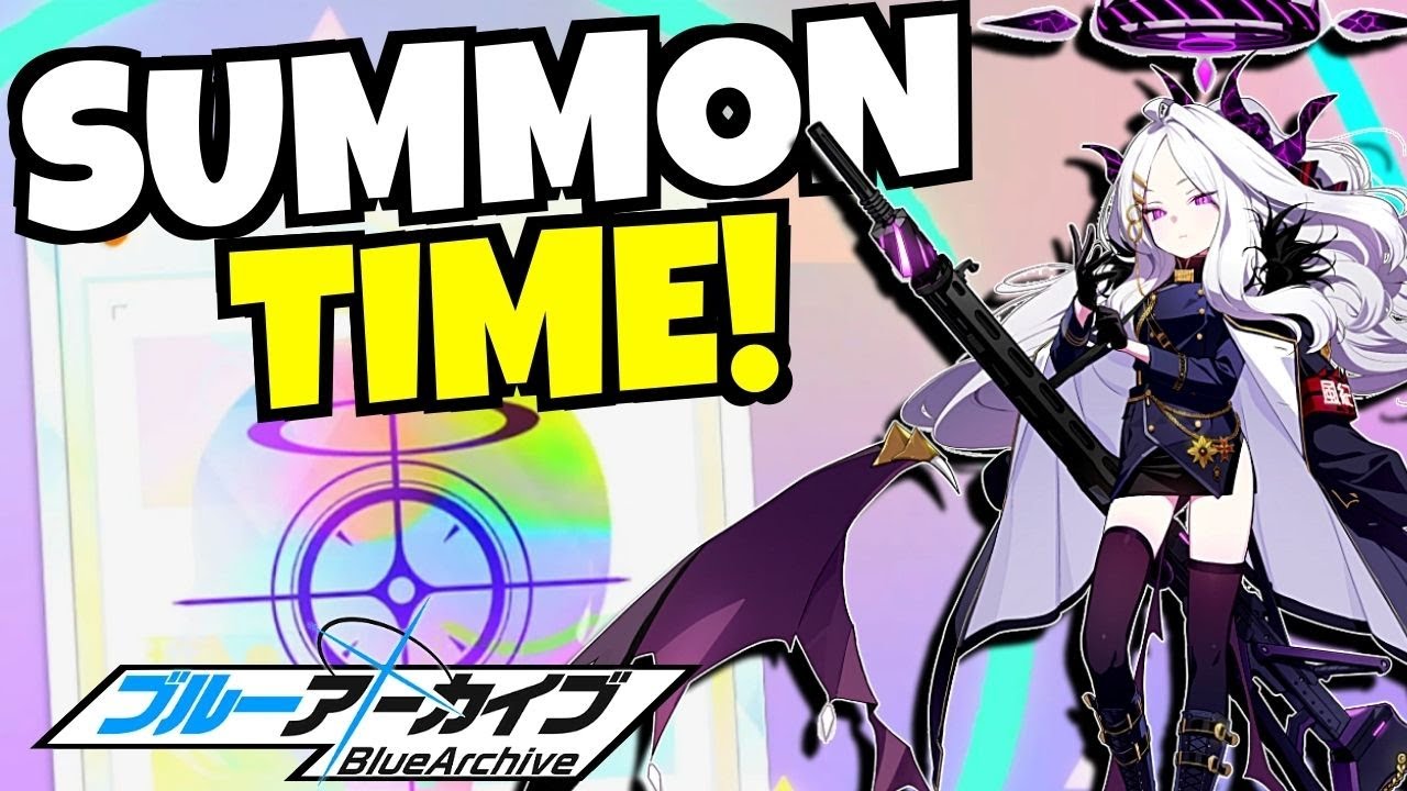 BLUE ARCHIVE SUMMONS!!! 10,000 GEMS