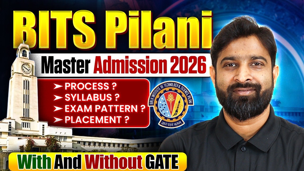 How to Get Admission In BITs Pilani Masters | With And Without GATE | Complete Information