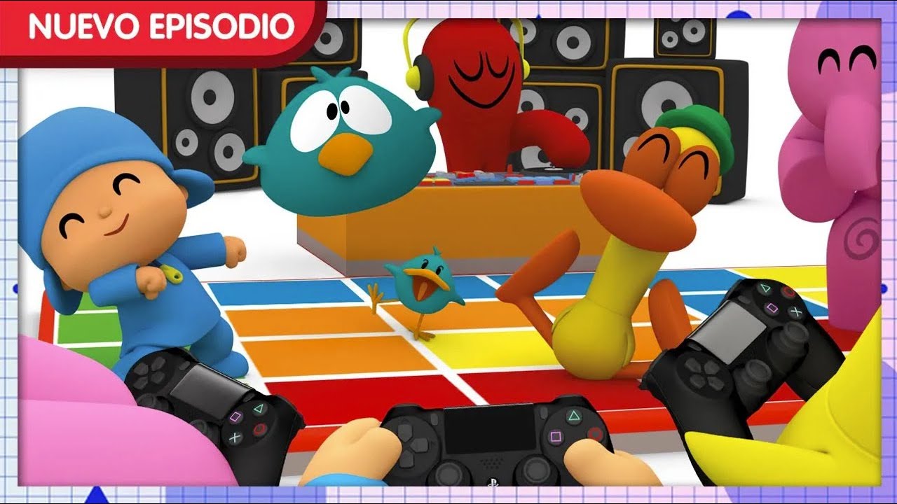 La fiesta del videojuego [Especial]  CARICATURAS y DIBUJOS ANIMADOS para niños de Pocoyó en Español