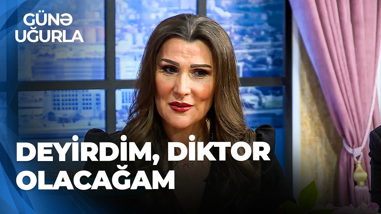 Günə Uğurla - Gülyanaq Məmmədovanın uşaqlıq arzusu - Taxtalardan ekran düzəldib aparıcılıq edirdim