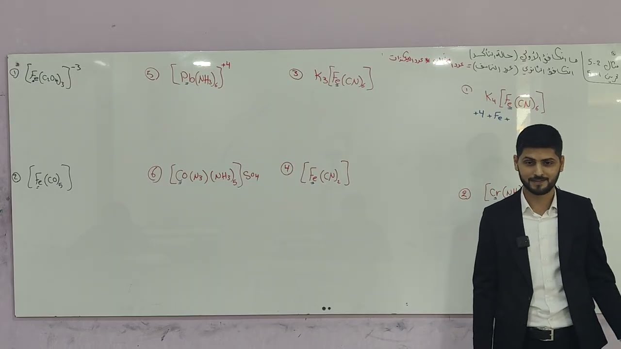 الفصل الخامس/ محاضرة 3/ كيمياء السادس/ الأستاذ عدنان عماد
