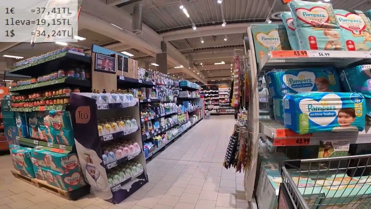 Bulgaristan Kaufland market fiyatları vlog3