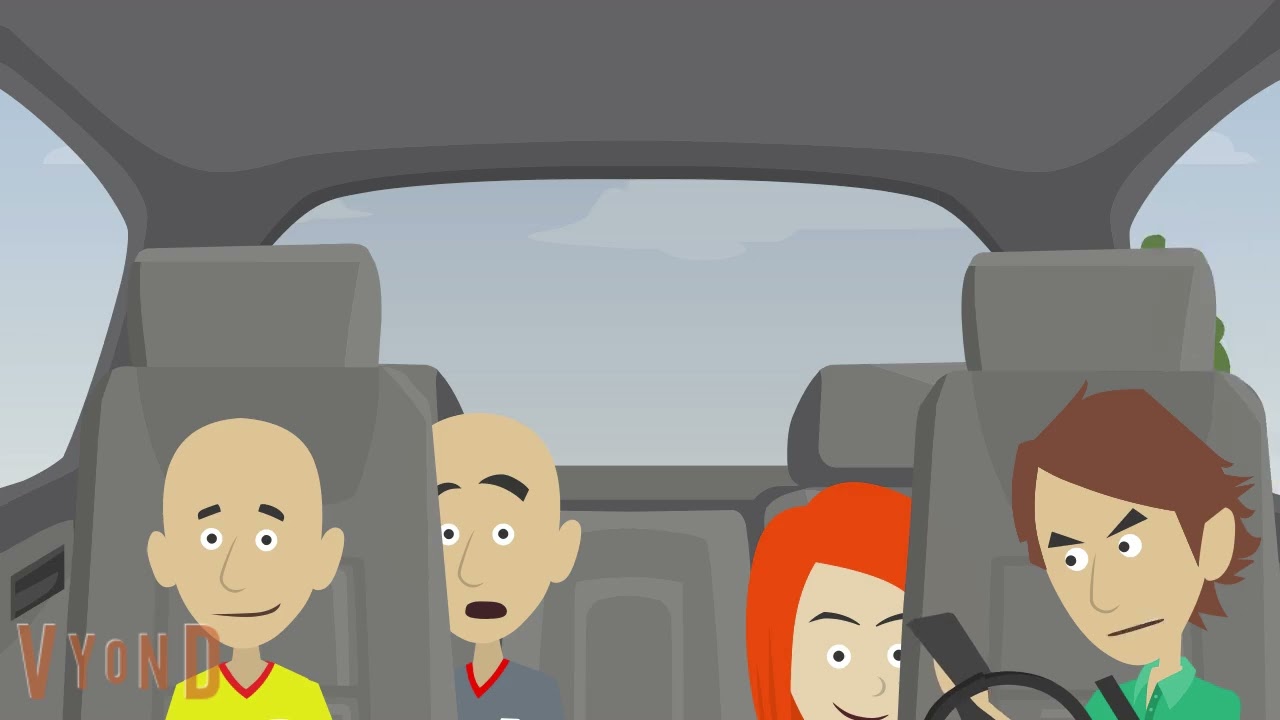 Classic Caillou Misbehaves on the Road Trip / Grounded