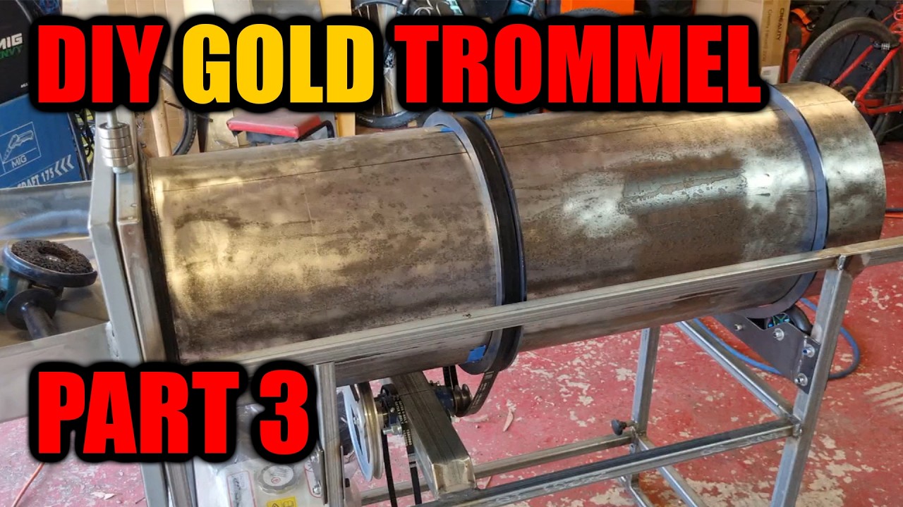 Back On The DIY GOLD TROMMEL BUILD!
