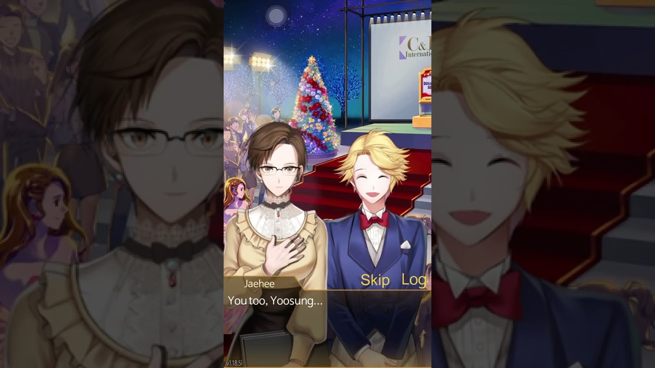 Mystic Messenger - Christmas DLC - Bad ending - MC is home alone for Christmas