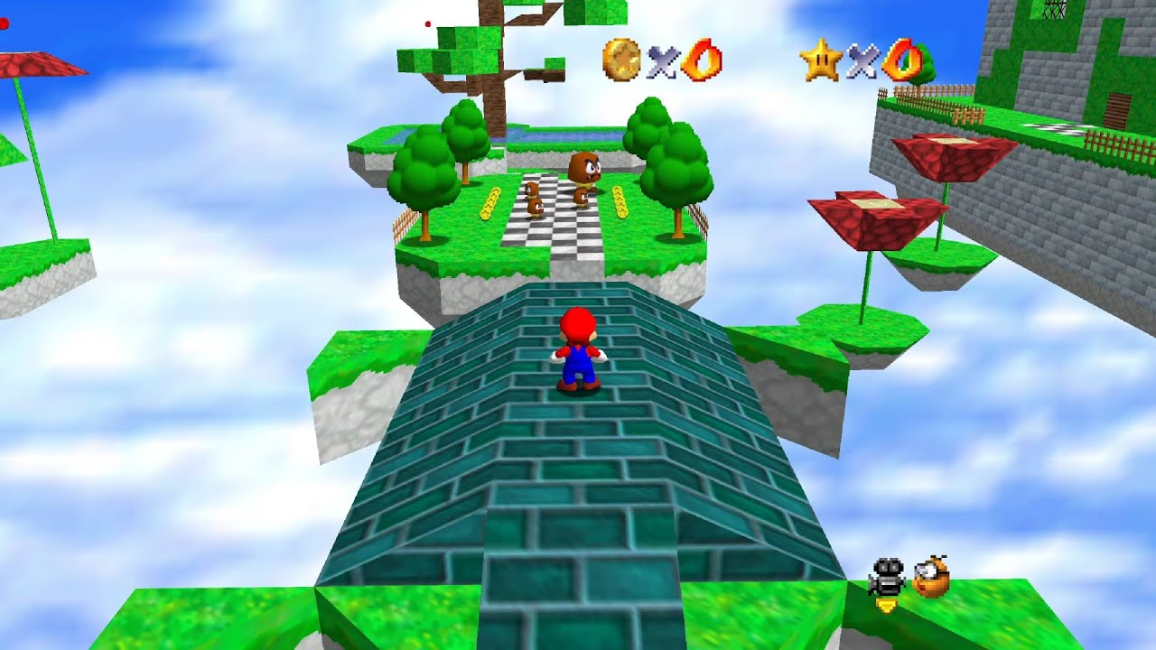 Skyward Nature by Raffa - Mario Builder 64