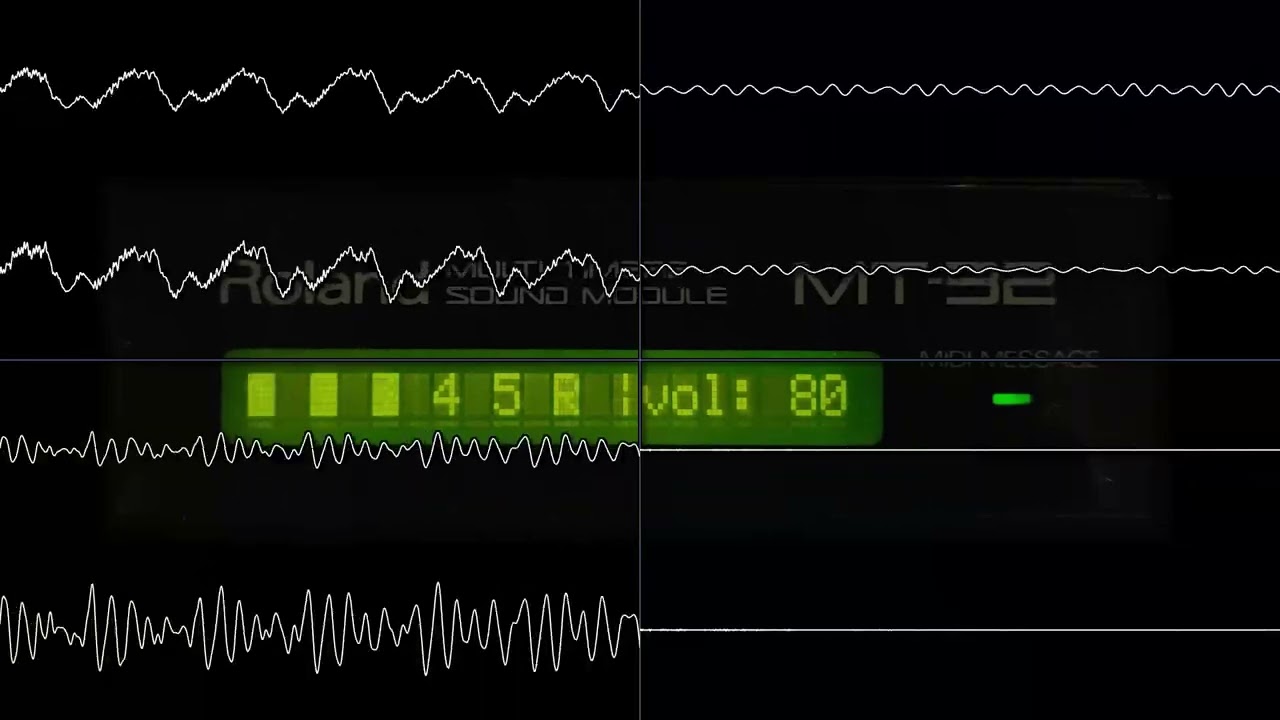 Space Quest III - Monolith Burger [MT-32] (Oscilloscope View)