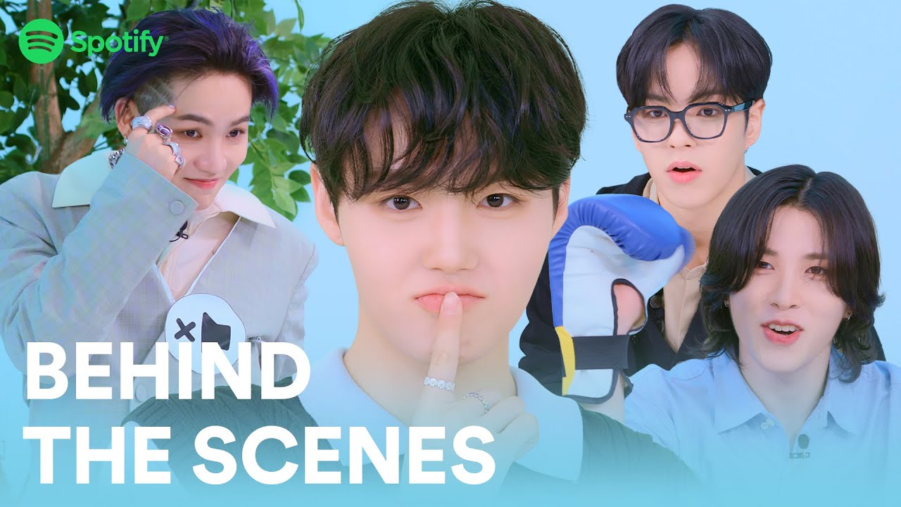 TREASURE on set with Spotify | Behind the Scenes (FULL)