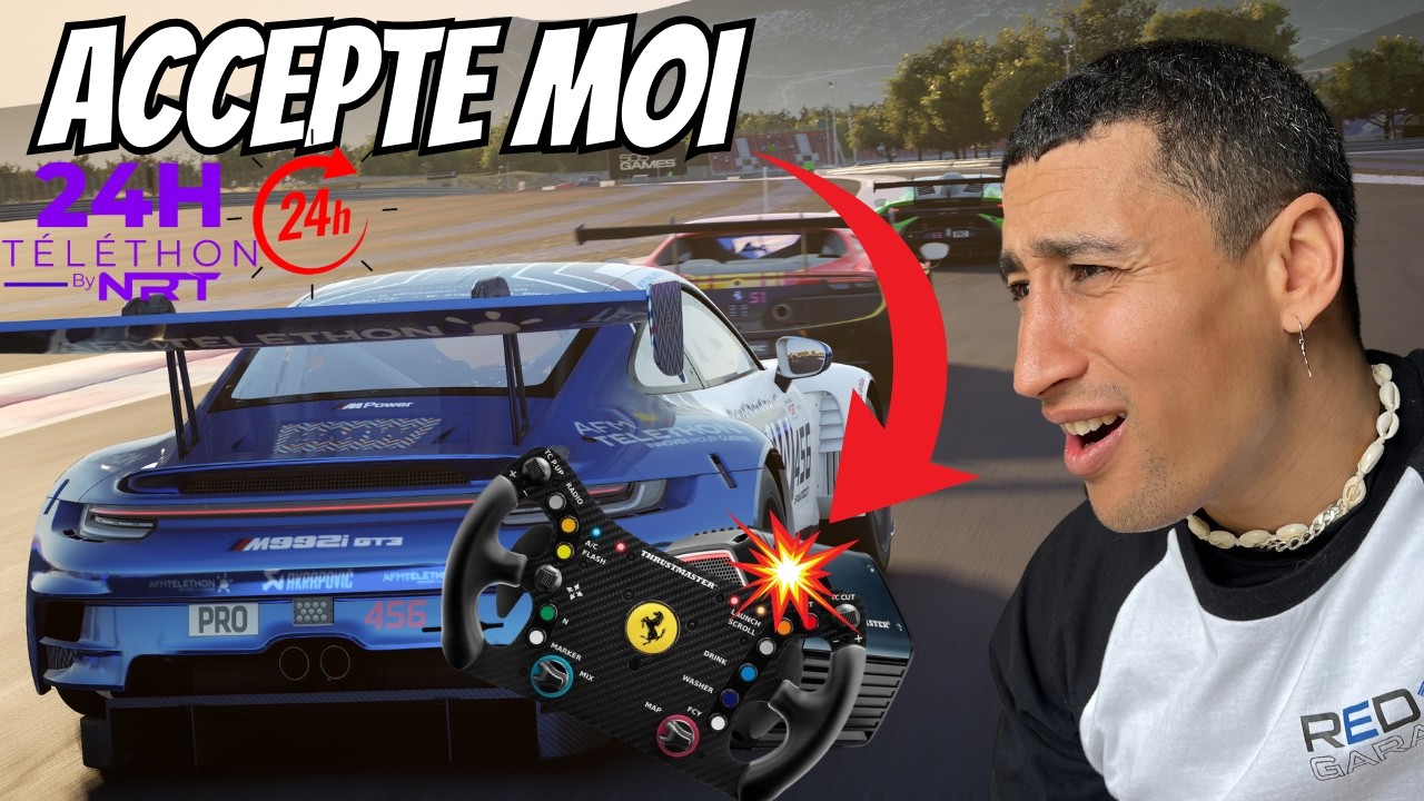 🔥Le T818 ne VEUT pas de MOI... MAIS je vais lui PROUVER le CONTRAIRE ! first stint 24h AFM TELETHON