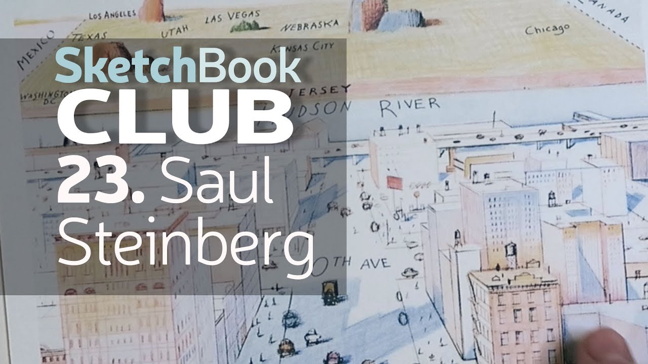 Sketchbook Club 23:  Saul Steinberg
