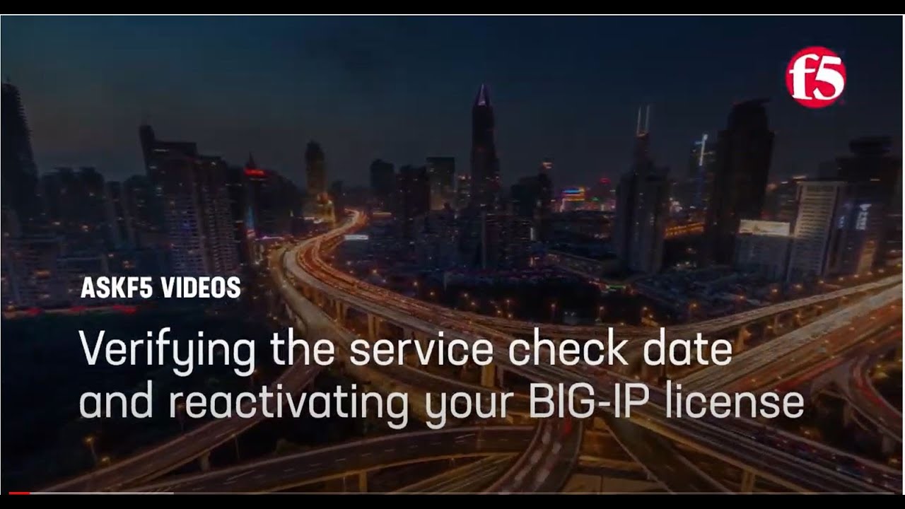 Verifying the service check date and reactivating your BIG-IP license