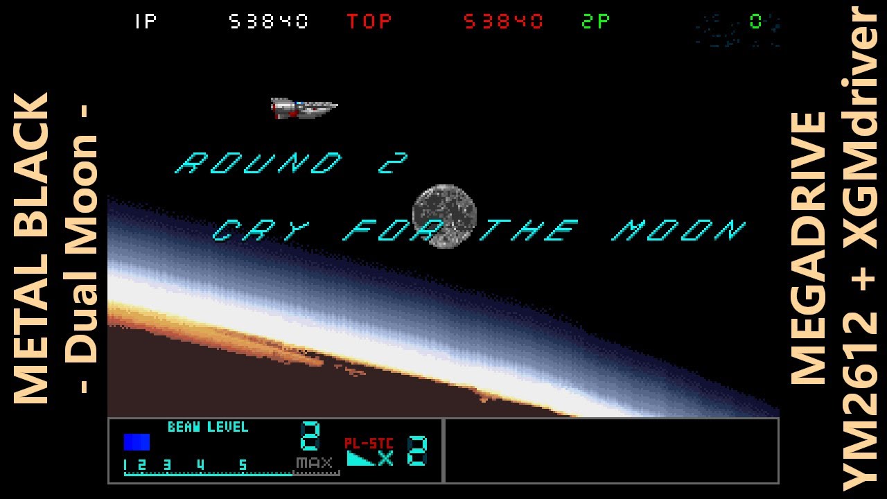 [BGM] METAL BLACK - Dual Moon - [MEGADRIVE XGM driver]