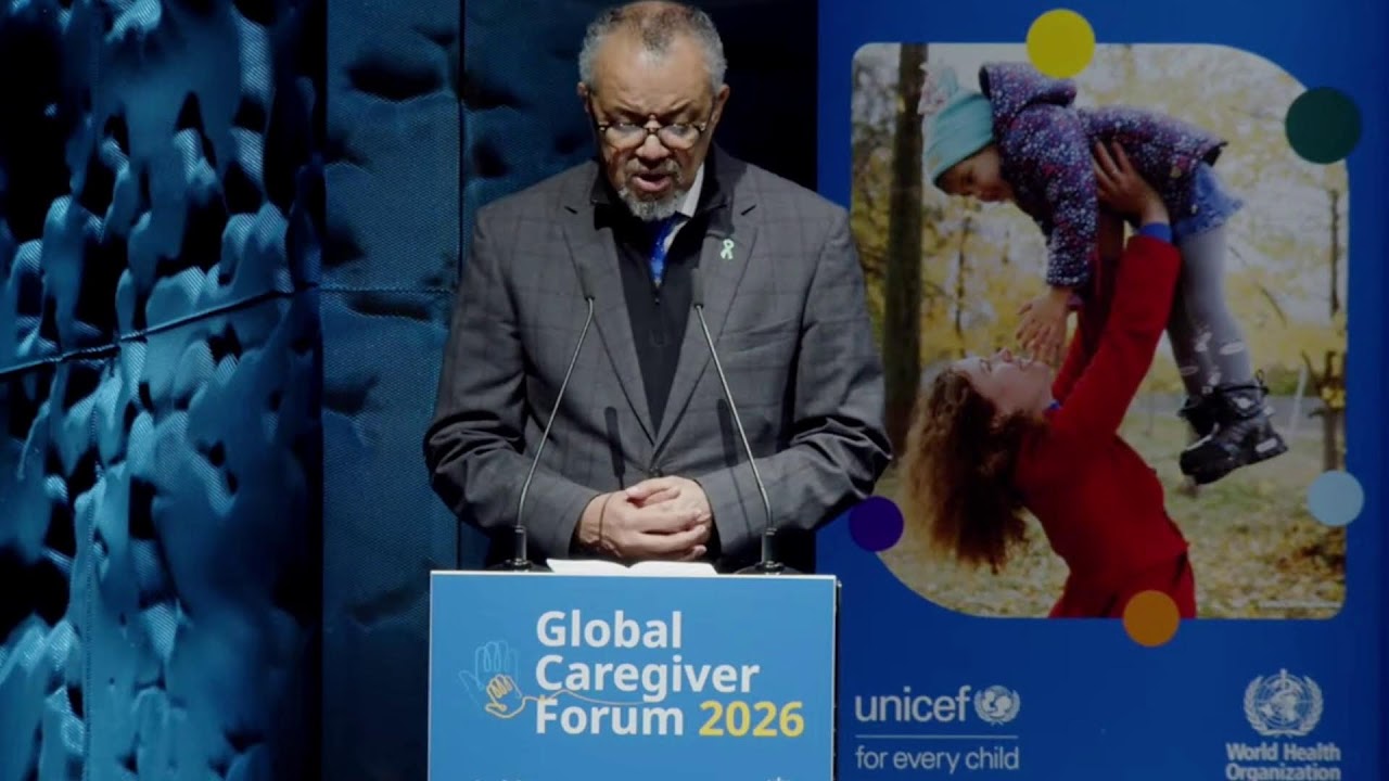 LIVE | DrTedros’ speech at the Global Caregiver Forum 2026
