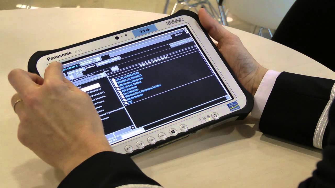 Finnairin ohjaamoihin Panasonic Toughpadit