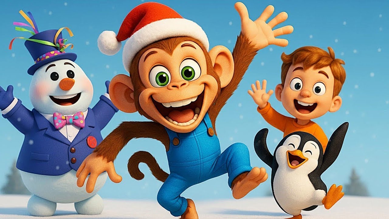 TOP songs for kindergarten children MIX Animals, Winter & Fun 🐶⛄❄️ | Nina Goo-Goo Kids Songs