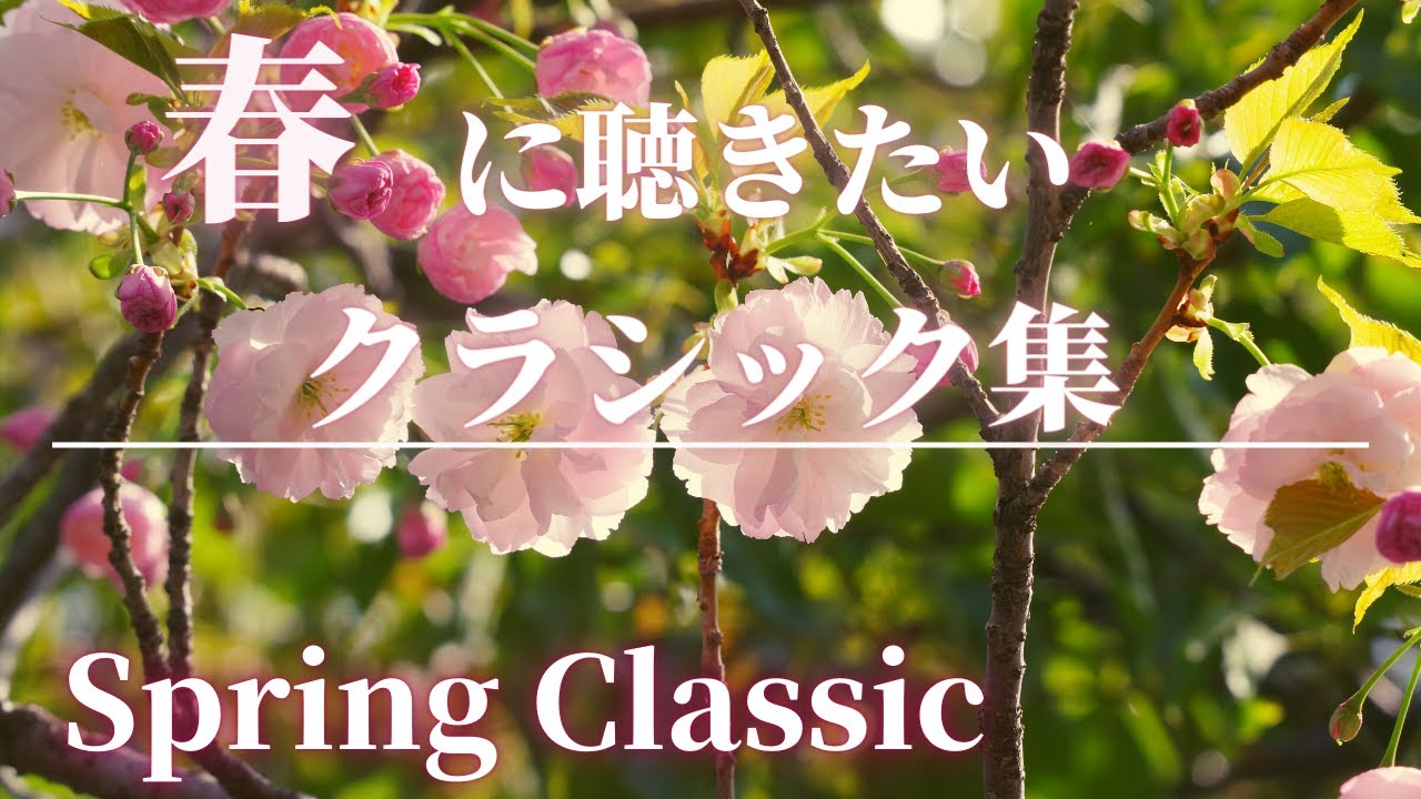 【名曲クラシック集】春に聴きたいクラシック集　BGM Spring Classic    ヴィヴァルディ  グリーグ  モーツァルト  ショパン他