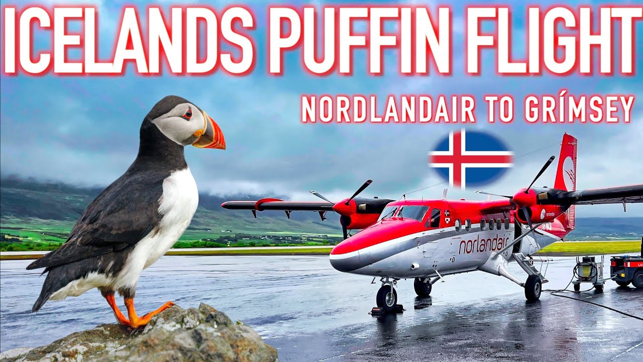 Полет на СЕКРЕТНЫЙ остров в Исландии с Nordlandair