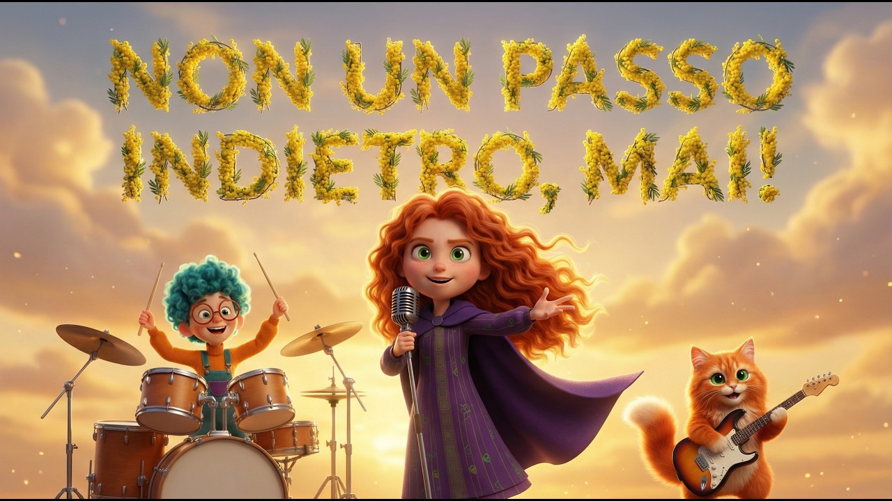 Non un passo indietro, mai! 🎵 Canzone per l’8 Marzo | Parità e Rispetto per Bambini