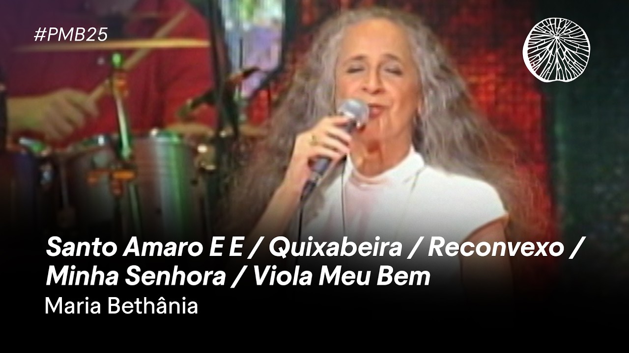 Medley cantado por Maria Beth&acirc;nia no palco do 25&ordm; Pr&ecirc;mio da M&uacute;sica Brasileira