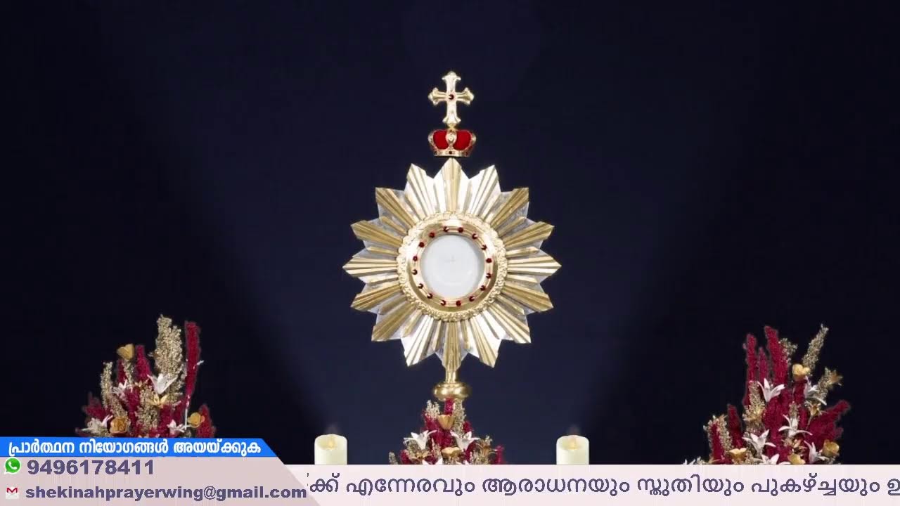 SHEKINAH  LIVE  | നിത്യാരാധന | Perpetual Adoration | EUCHARISTIC ADORATION |