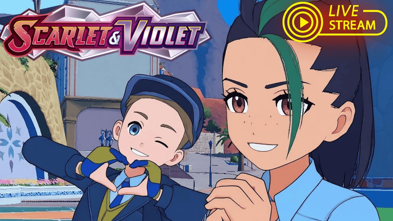 Pokémon Scarlet/Violet Live Stream 🧡💜 Late-Night Chill & Fun