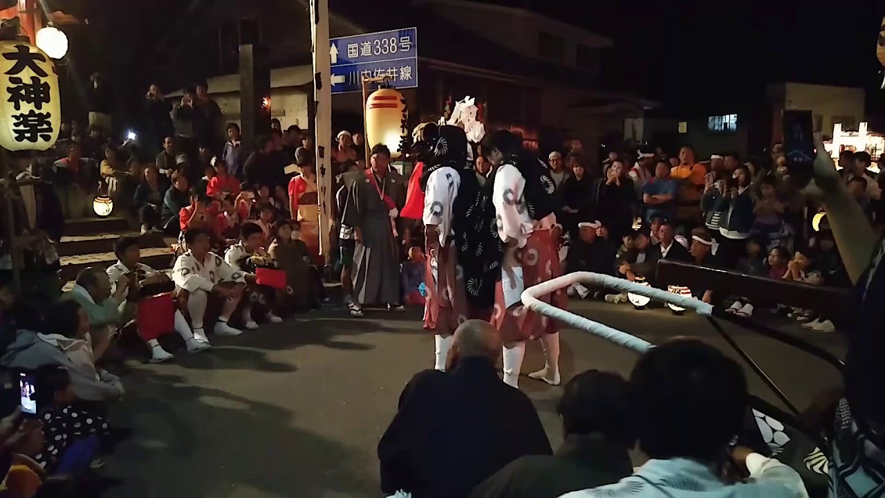 佐井祭り　神楽