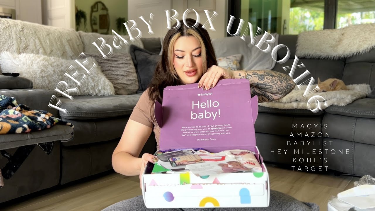 Unboxing All the FREE Baby Boxes in 2025 - Macy's, Amazon, Kohl's, Target, Hey Milestone, & Babylist