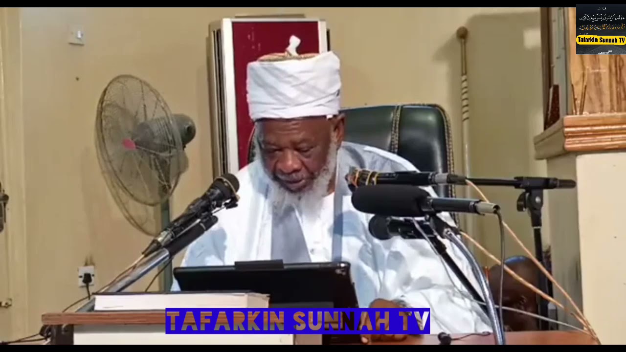Dr ahmad buk kano Sharhus sunnah Dr ahmad buk kano 2021