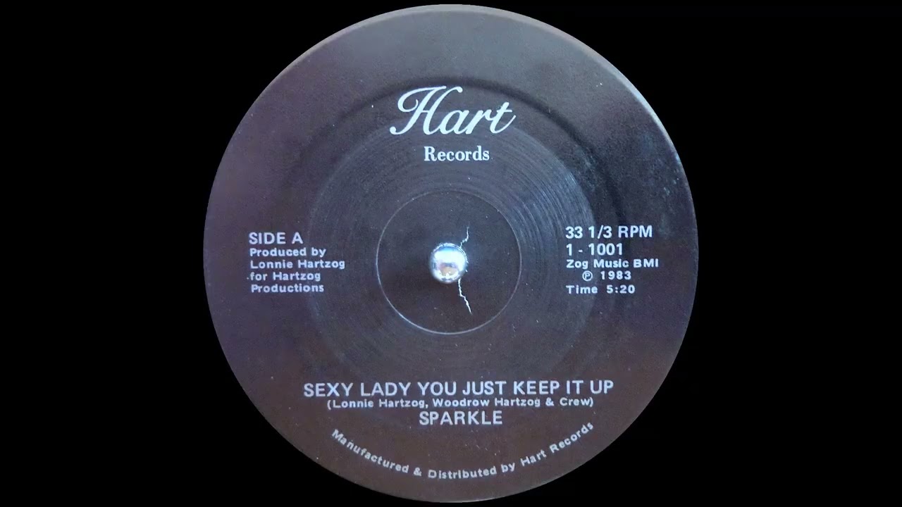 Sparkle - Sexy Lady You Just Keep It Up (Hart 1983)