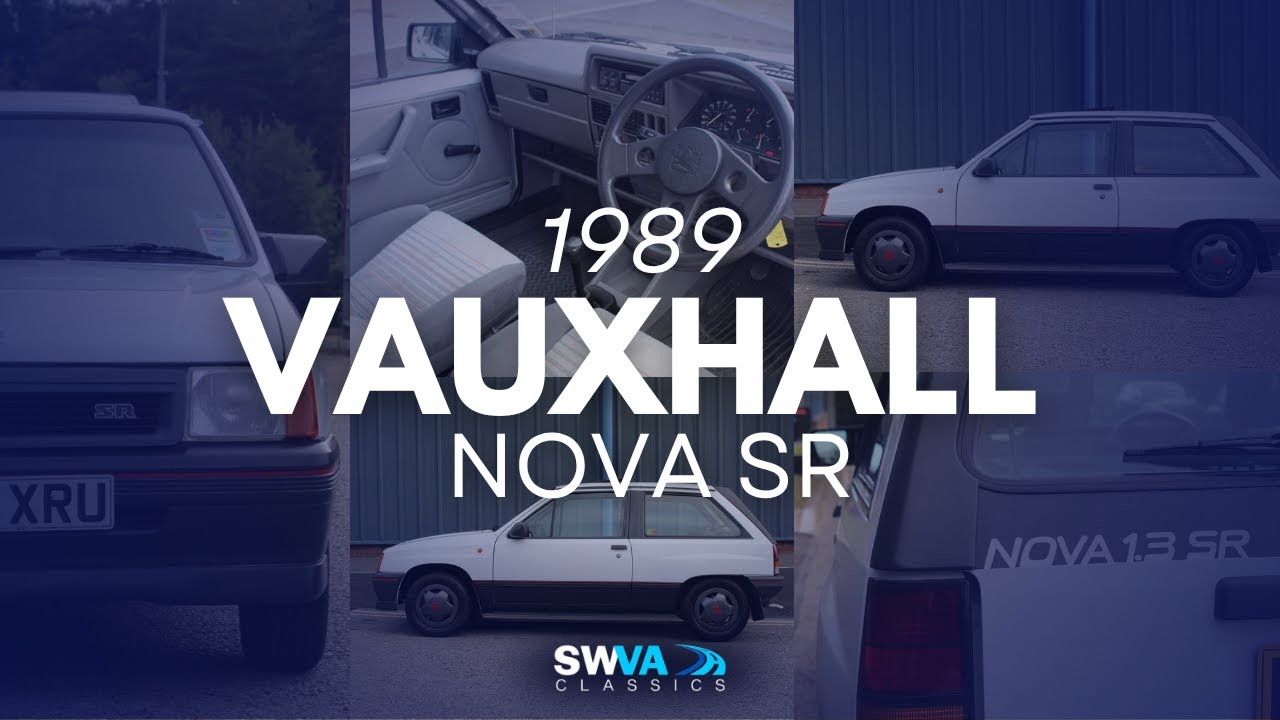 LOT 91 - Vauxhall Nova SR 1989 | SWVA Summer 2025 Classic & Performance Auction