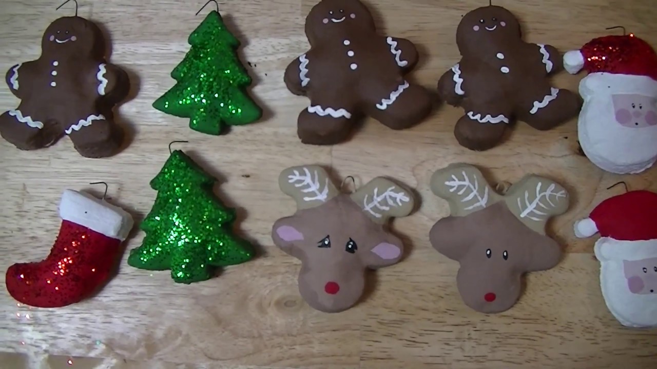 Salt Dough Ornaments DIY - vlogmas
