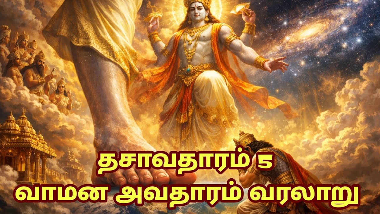 தசாவதாரம் 5 - வாமன அவதாரம் வரலாறு