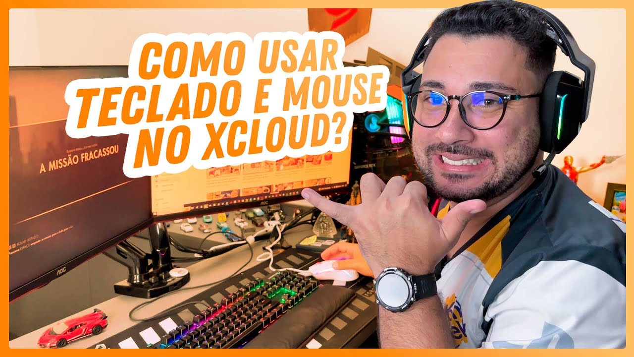 FINALMENTE XCLOUD LIBEROU TECLADO E MOUSE: ATUALIZAÇÃO XBOX GAMING CLOUD! TUTORIAL DE COMO USAR