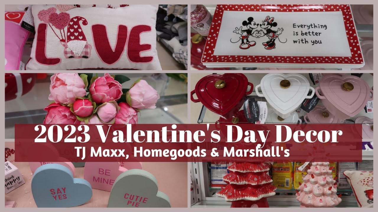 Valentine's Day Decor 2023 | TJ Maxx, HomeGoods & Marshalls
