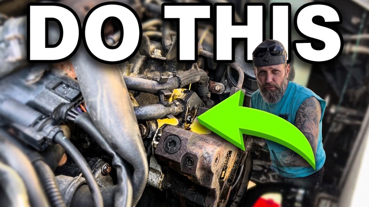Turbo Diesel High Pressure Fuel Pump removal/install