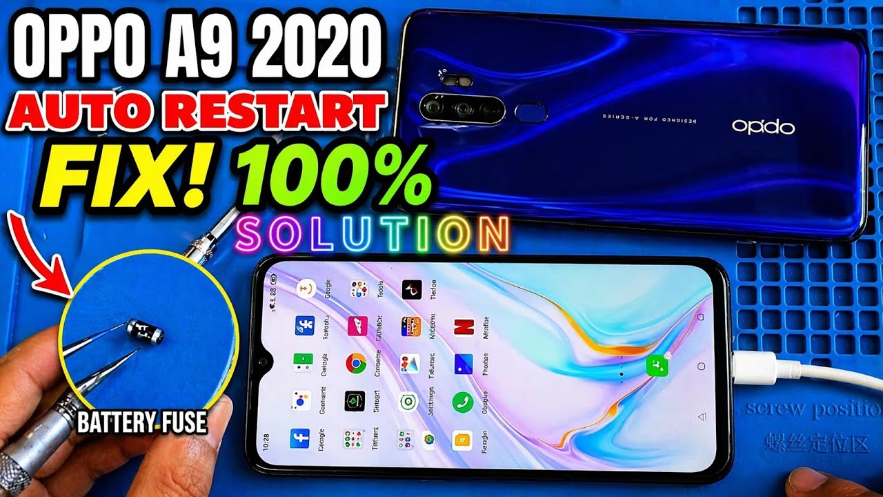 Oppo A9 Auto Shutdown Problem | Phone Turns Off Even with Battery  #oppoautoshutdown #oppomobile