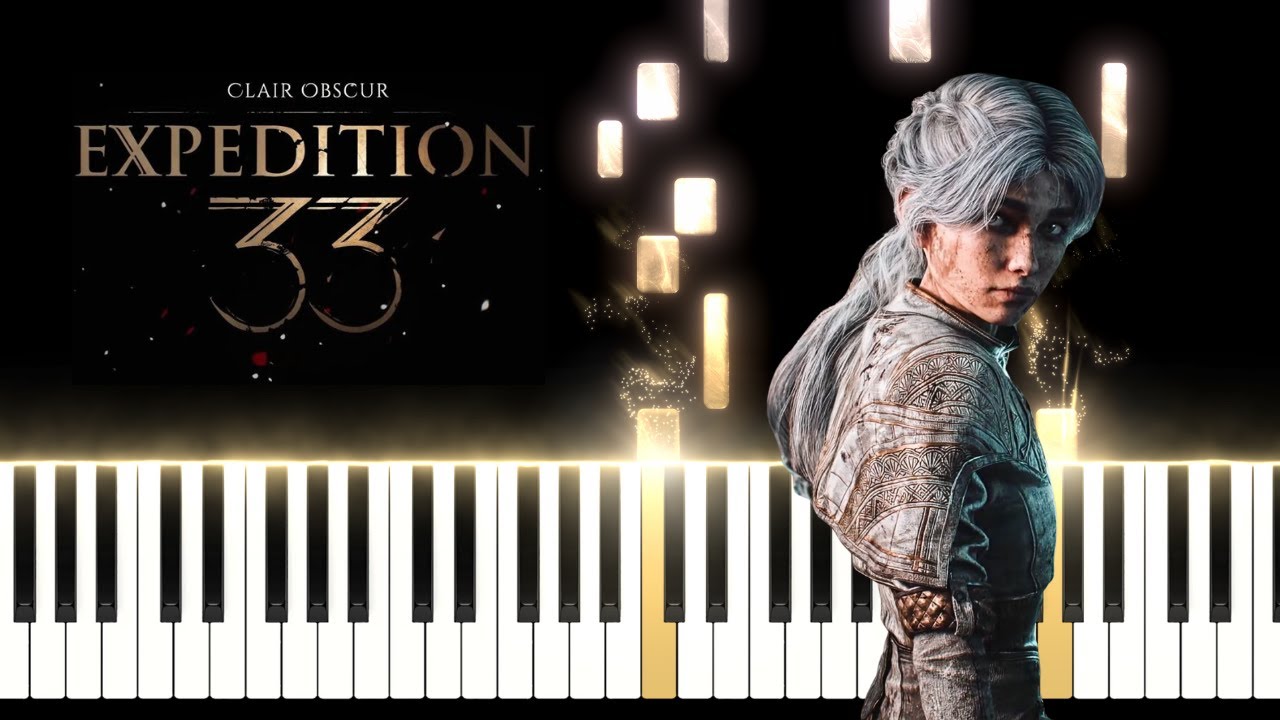 Lettre à Maelle - Clair Obscur: Expedition 33 I Easy Piano Tutorial