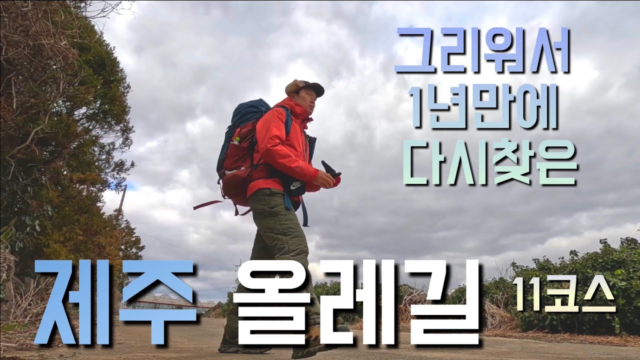 [제주올레길]  그리워서 1년만에 다시찾은 제주올레길 11코스부터 시작! - 올레길(8)