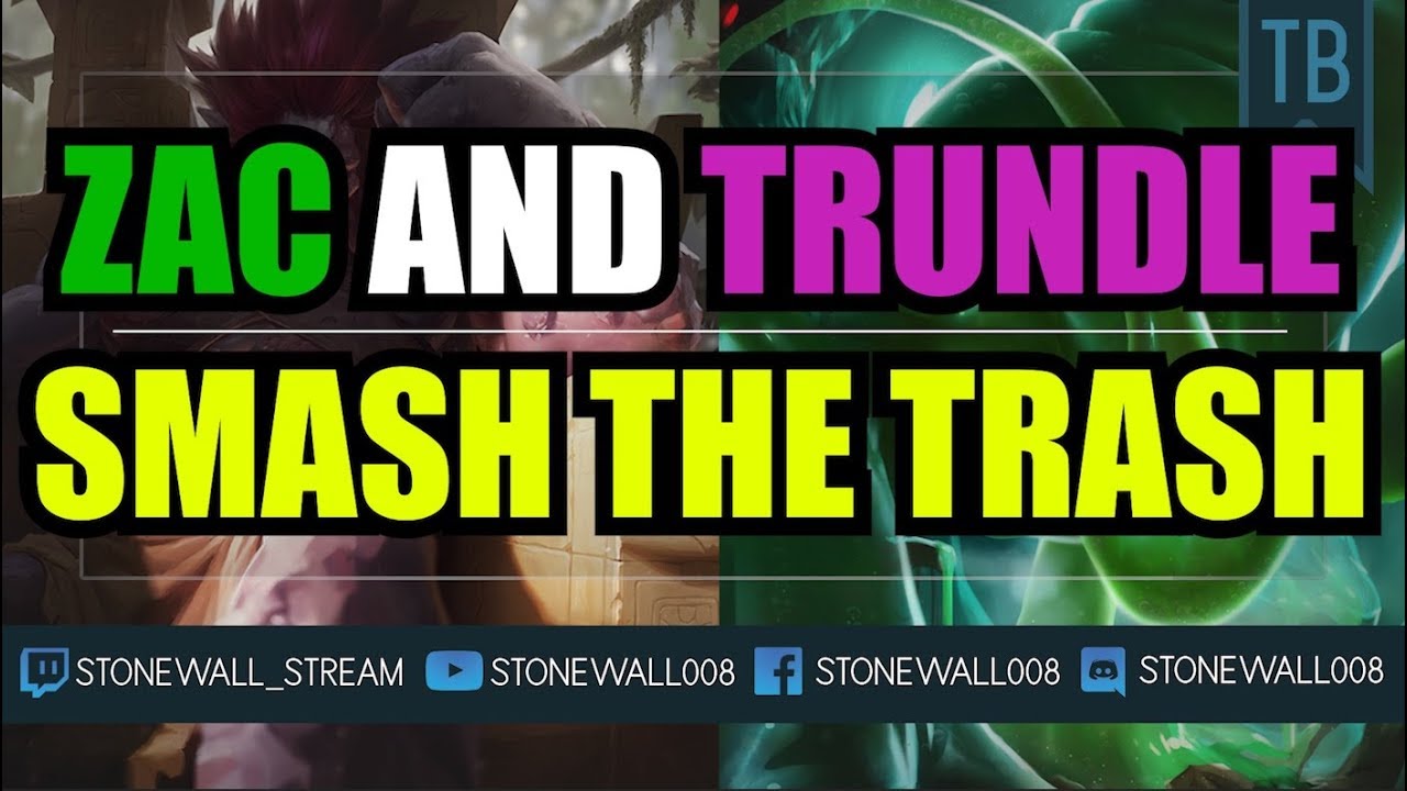 Zac And Trundle Smash The Trash
