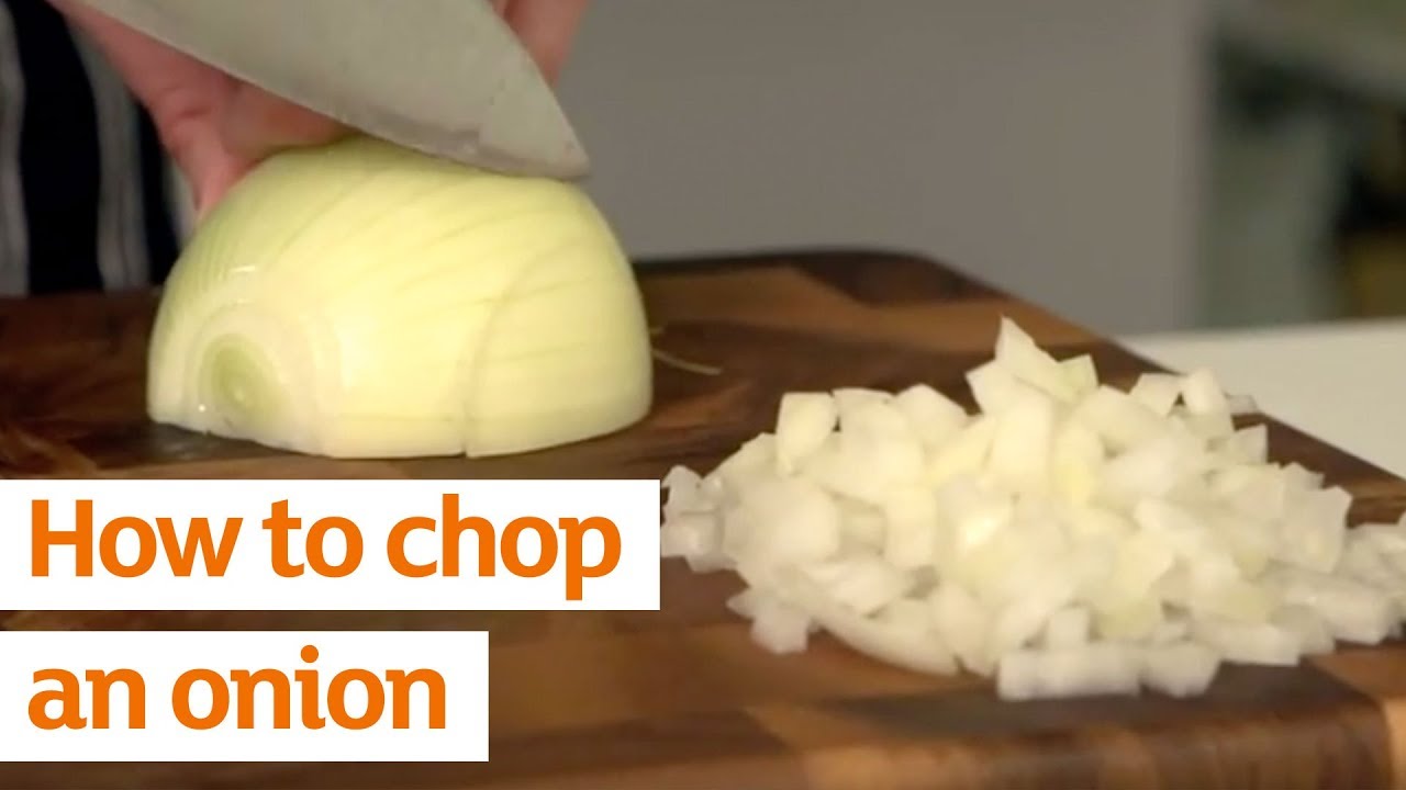 How to chop an onion | Hack | Sainsbury's