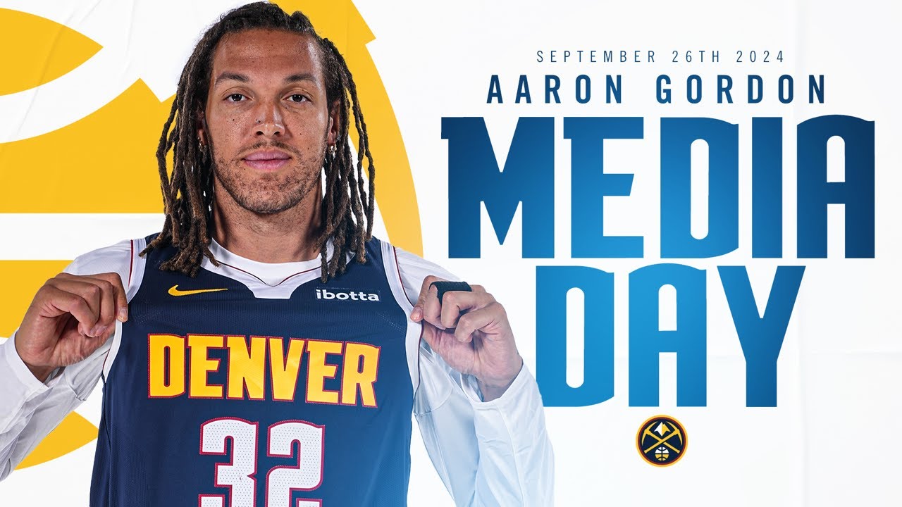 Aaron Gordon Full 2024-25 Media Day Press Conference 🎙