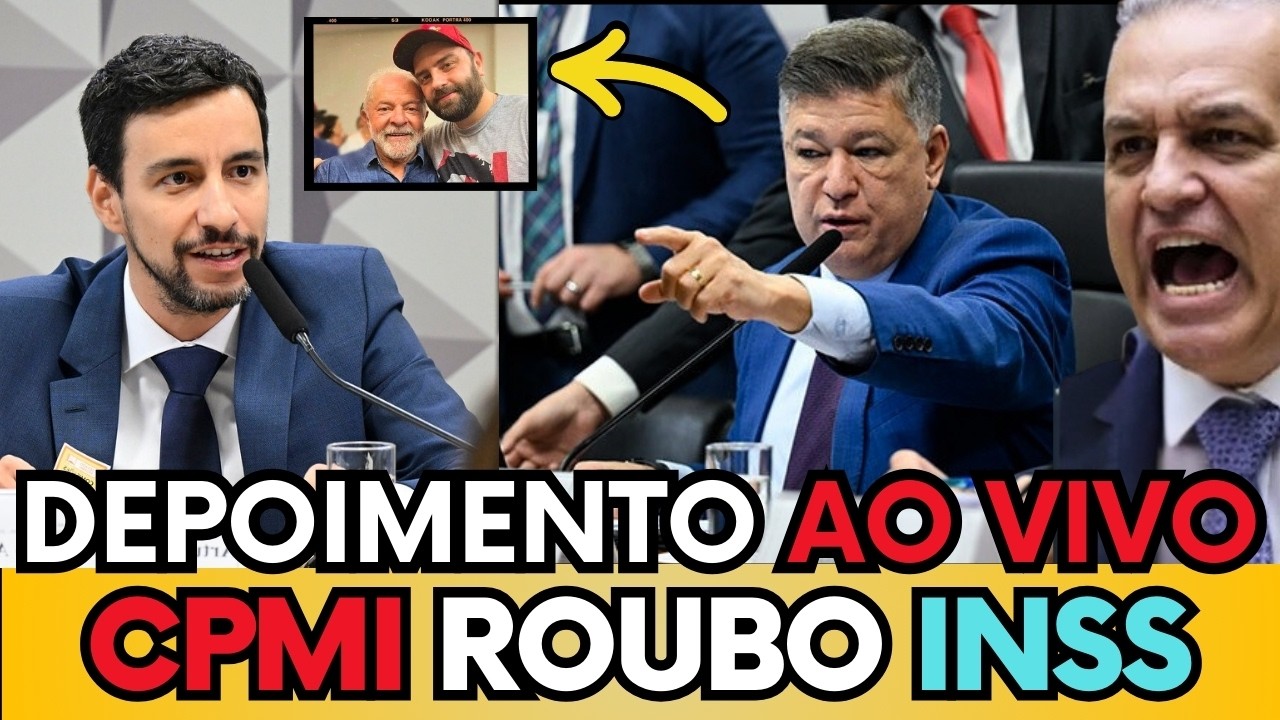 🚨 AO VIVO: CPMI DO INSS APERTA CEO DO BANCO C6! FRAUDES  DO GOVERNO LULA VÃO SER EXPOSTAS!
