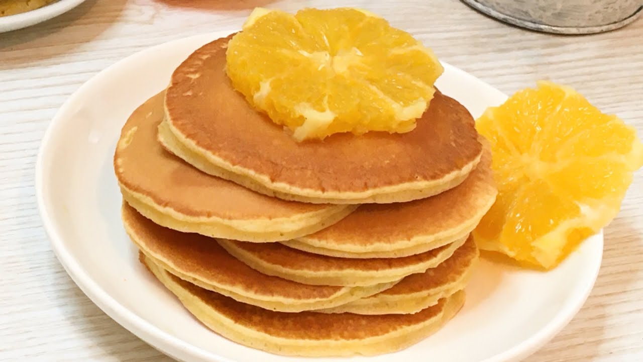 بان كيك البرتقال Orange pancake