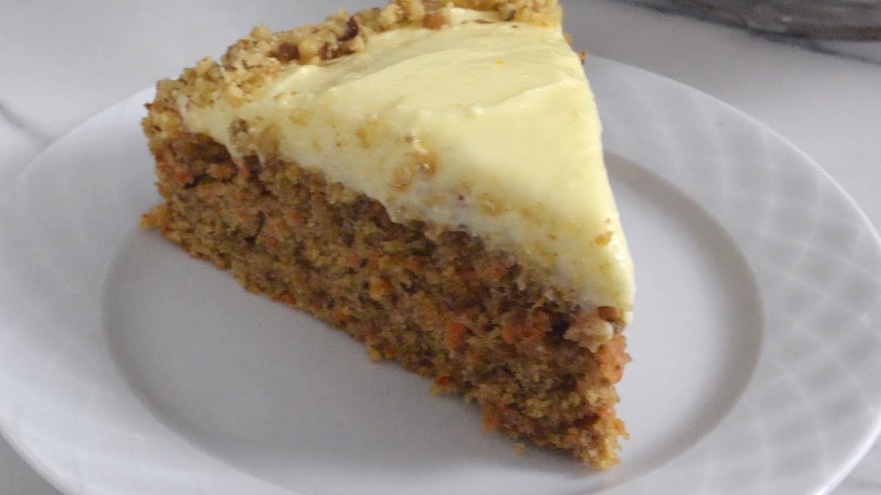 Carrot Cake with Orange Cream Cheese Frosting