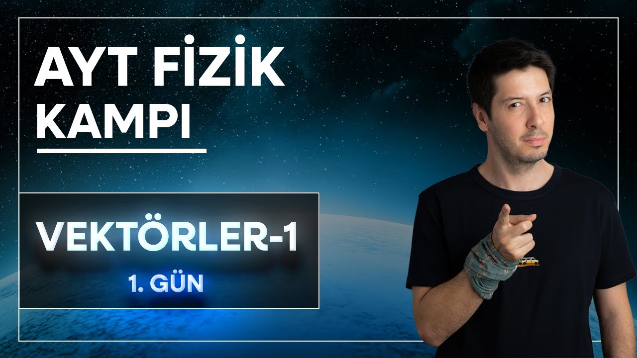 1) Vektörler - 1 | Vektörlerin Eşitliği ve Özellikleri / 70 Günde AYT Fizik Kampı ( 1. Gün )