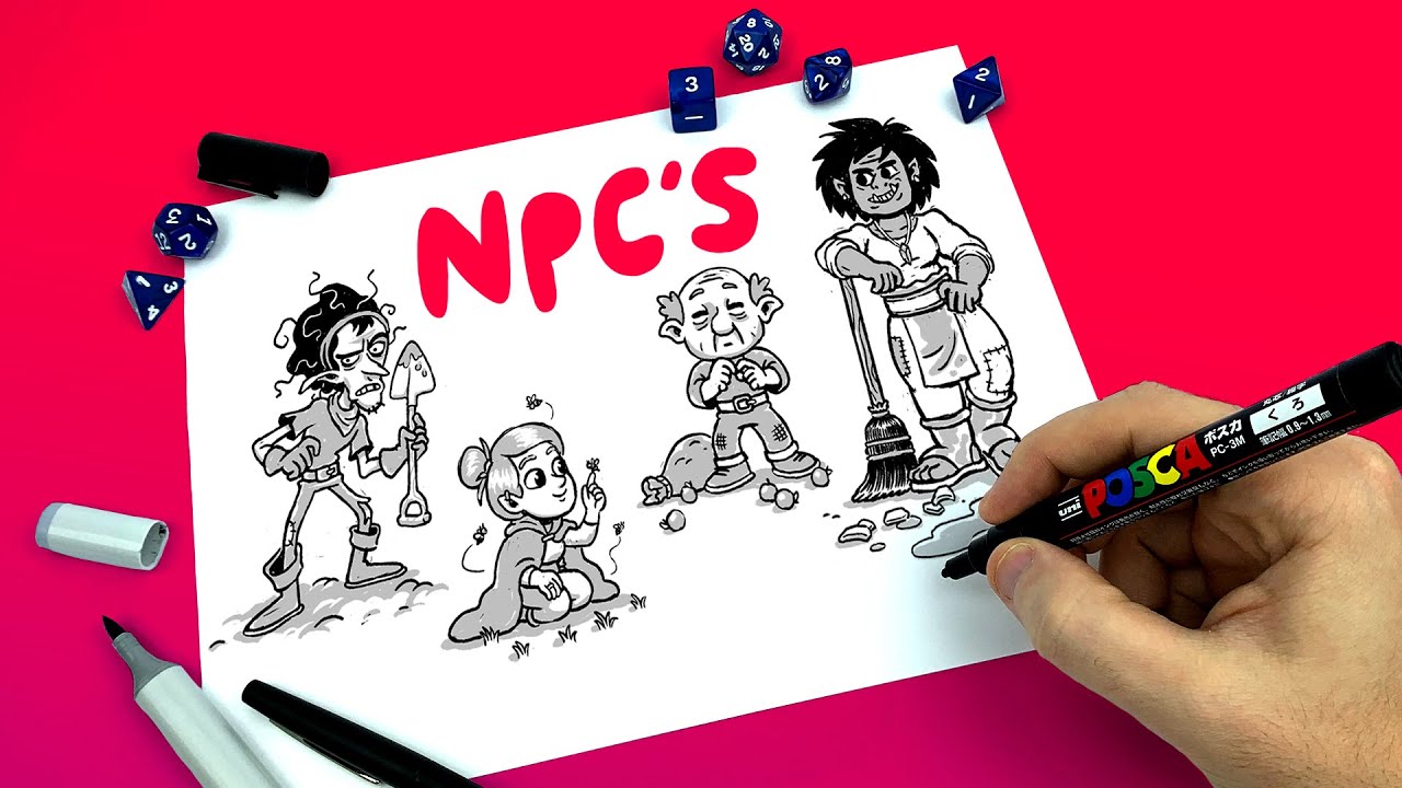 How To Make Awesome NPC's For Your D&D Game!