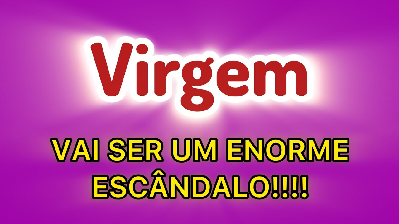 Virgem ♍️❤️ AMOR, A CABEÇA DELE(a) ESTÁ A MIL! Ele(a) está PERCEBENDO que NÃO PODE deixar 